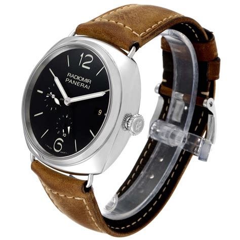 panerai radiomir gmt automatic acciaio watch - pam00323